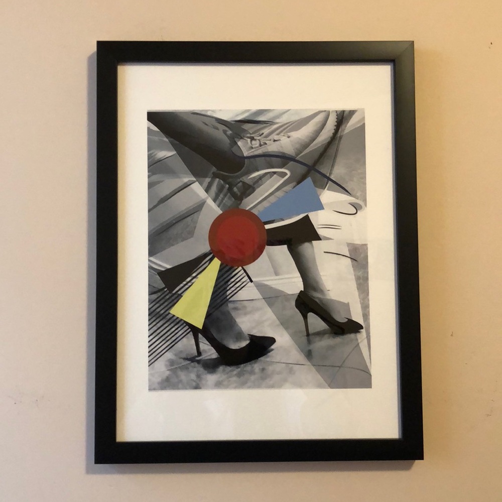 Original Art Print Minimal Style